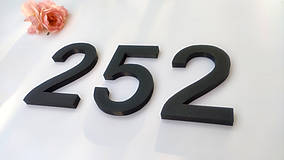 Tabuľky - Súpisné číslo - samostatné číslice TECHNIK - 15405067_