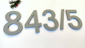 Tabuľky - Súpisné číslo - samostatné číslice TECHNIK - 15405071_