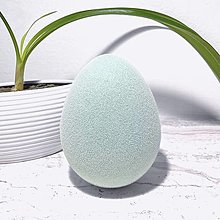 Dekorácie - Veľkonočné vajíčka - Semišové - Sivý Nefrit (Grayed Jade) 2023 - 15402963_