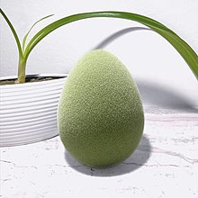 Dekorácie - Veľkonočné vajíčka - Semišové - Zelené (Titanite Green) 2023 - 15402966_