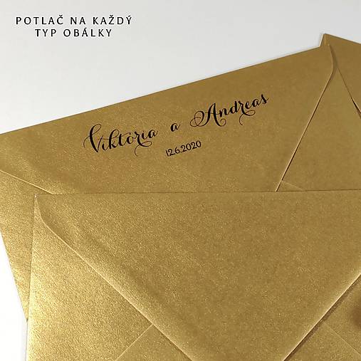 Obálky na svadobné oznámenia - Bordová štvorec