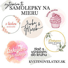Papier - Samolepky na mieru - 15405325_