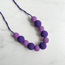 Náhrdelníky - Háčkované náhrdelníky (Tajomstvo) - 15407796_