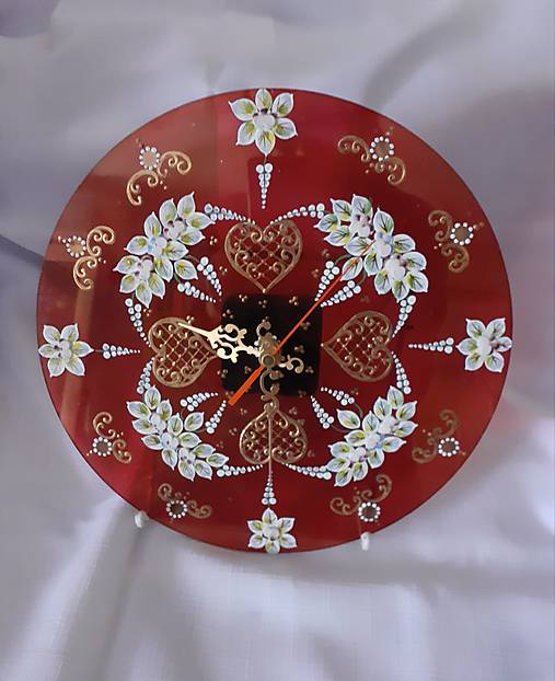 Dekorácie - Nástenné hodiny - 15409819_