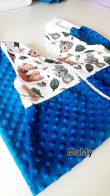 Detský textil - spací vak / minki  s nôžkami - 15412156_
