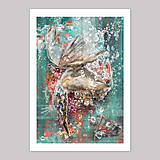 Grafika - Kingfisher - fine art print - 15413630_