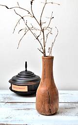 Drevená váza - čerešňa