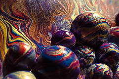 Obrazy - Zabudnutie - abstraktný obraz - acrylic pouring - 15414081_