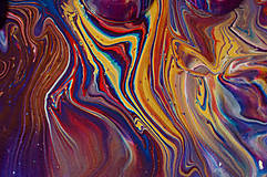 Obrazy - Zabudnutie - abstraktný obraz - acrylic pouring - 15414084_