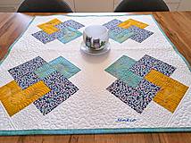 Úžitkový textil - Prestieranie patchwork štvorcové - 15414518_