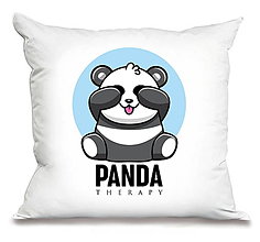 Úžitkový textil - Šťastná Panda „Neviditeľná“ - 15411675_