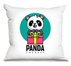 Úžitkový textil - Láskavá Panda „Dar“ - 15411706_