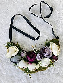 Náhrdelníky - Kvetinkový náhrdelník - 15413205_