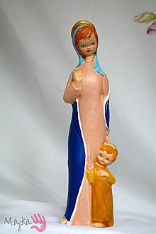 Sochy - Panna Mária s Ježiškom - socha - 15415604_