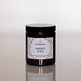 Sviečky - AKCIA - Sviečka zo sójového vosku v hnedom skle - Alpská lúka - 15417482_