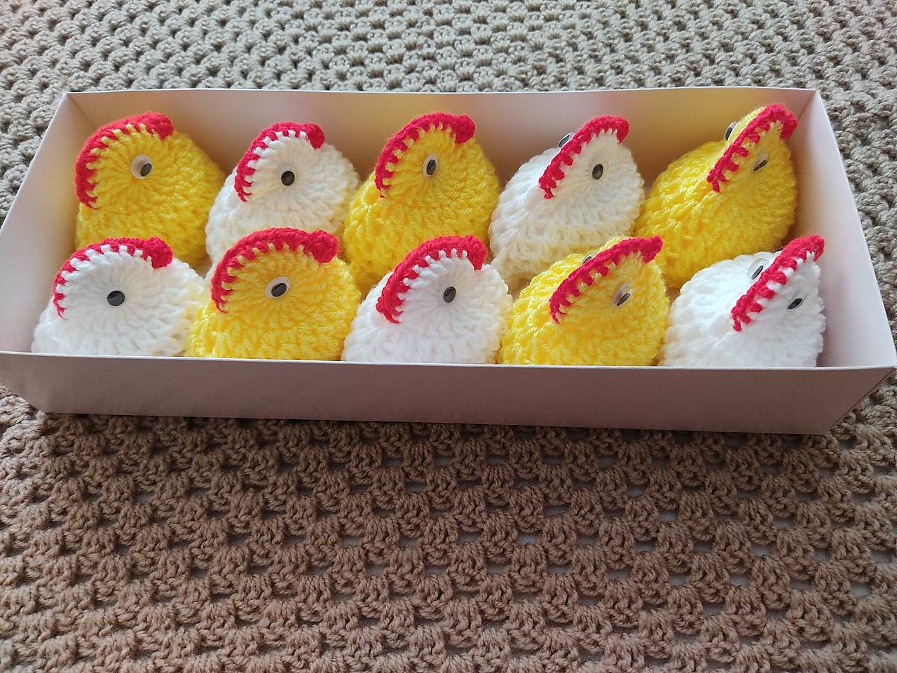 Háčkované kuriatko