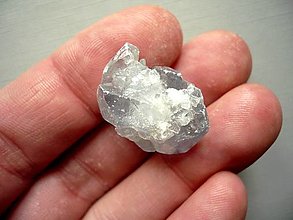 Minerály - Surový kámen - celestýn 23 mm, č.31 - 15417123_