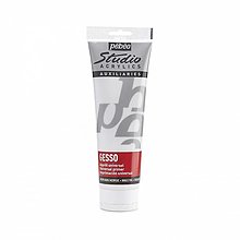 Farby-laky - Studio Gesso, 250 ml, biele (Pébéo) - 15419935_