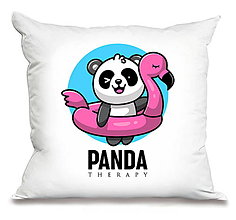Úžitkový textil - Letná Panda „Šťastie“ - 15419708_