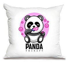 Úžitkový textil - Veselá Panda „De Luxe“ - 15419751_
