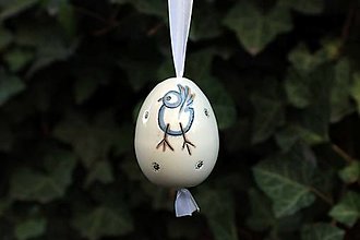 Dekorácie - Kraslice - velikonoční motivy (kuřátko) - 15420230_
