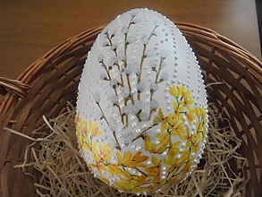 Dekorácie - Veľkonočné vajíčka -16cm - 15419679_