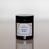 Sviečky - AKCIA - Sviečka zo sójového vosku v hnedom skle - Ranná rosa - 15421637_