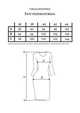 Šaty - šaty púzdrové BASIC - 15422782_