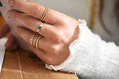 Prstene - Moisanitový zásnubný prsteň - 15426589_