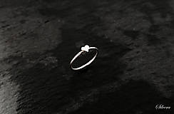 Prstene - Strieborný 925 prstýnek MINI Heart - 15429218_