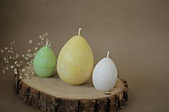 Dekorácie - Veľkonočné vajíčko - veľké (Oranžová) - 15428560_