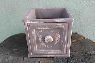 Iný materiál - Obal cementový Šuflík malý - dekorácia - 15429043_