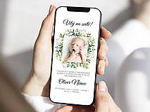 Grafika - Narodenie dieťaťa Oznámenie o narodenie bábätka Mobil 2 - 15432450_