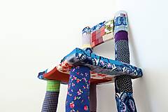 Dekorácie - Dekoratívna textilná stolička - 15431732_