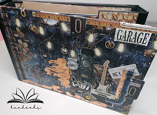 Papiernictvo - Scrapbook - Garáž (Garage) - 15431451_