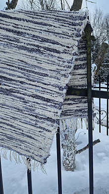 Úžitkový textil - Koberec bavlnenobambusovy - 15436801_
