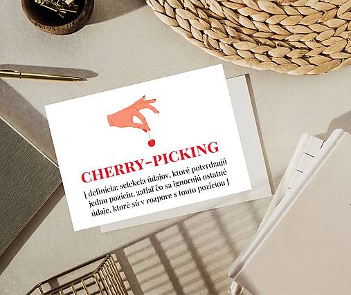 Papiernictvo - Pohľadnica " Cherry "  - 15435178_