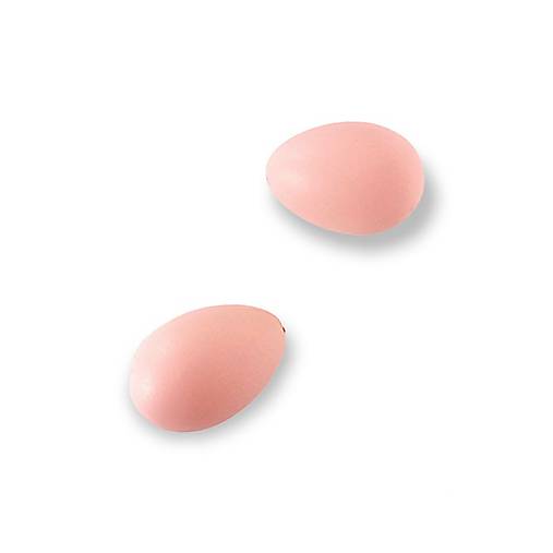 Dekoračné plastové vajíčko - Ružové CAN532R