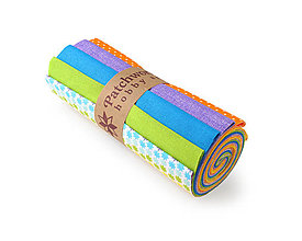 Textil - Bavlnené látky - rolka Rainbow Starlets - 15434439_