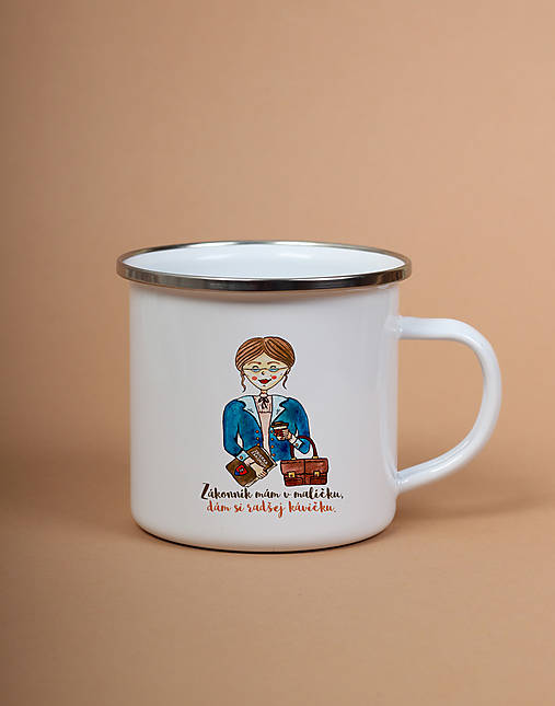 Nádoby - Hrnček pre právničku - 15434298_