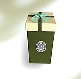 Obalový materiál - Luxusné darčekové boxy (21cm - Čierna) - 15438669_