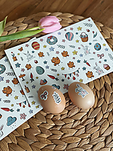 Dekorácie - Veľkonočné nálepky na Vajíčka - 15439829_