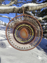 Obrazy - prírodná Mandala prečistenia energie - 15438501_
