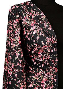 Šaty - Kvetinové vintage šaty  vzorok -50%  23.5 (Kvety 3) - 15438629_