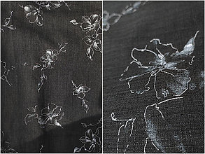 Šaty - Kvetinové vintage šaty  vzorok -50%  23.5 (Kvety 5) - 15438637_