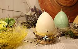 Veľkonočné vajce veľké v hniezde 1