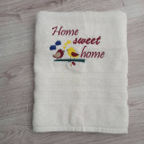Úžitkový textil - Uterák -Home sweet home - 15438789_