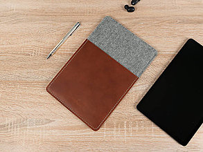 Obaly na tablet - Filcový obal na tablet Samsung Tab S6 Lite | Šedý - 15440345_