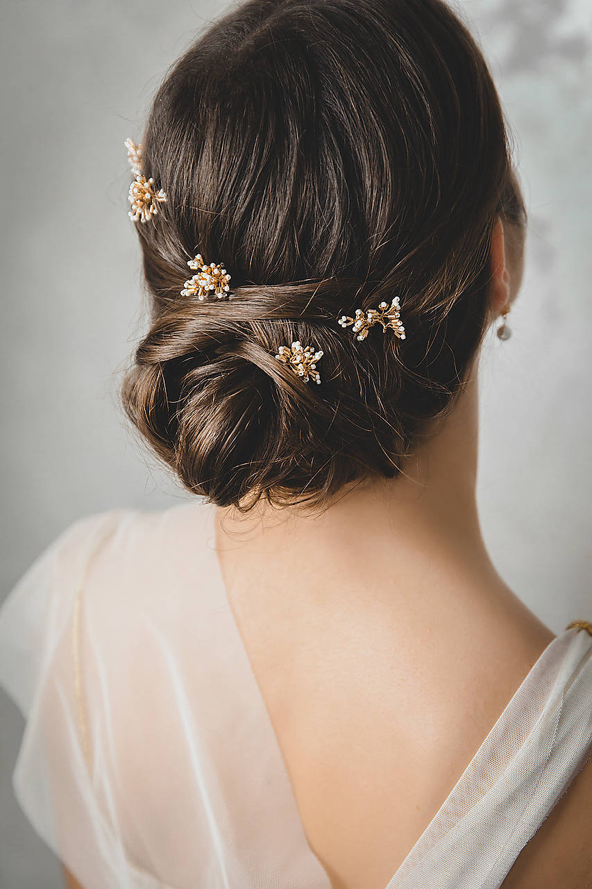 Svadobné vlásenky Olívia