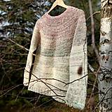 Svetre a kardigány - SLOW #1 - kompletne handmade od rúna po sveter - 15441871_